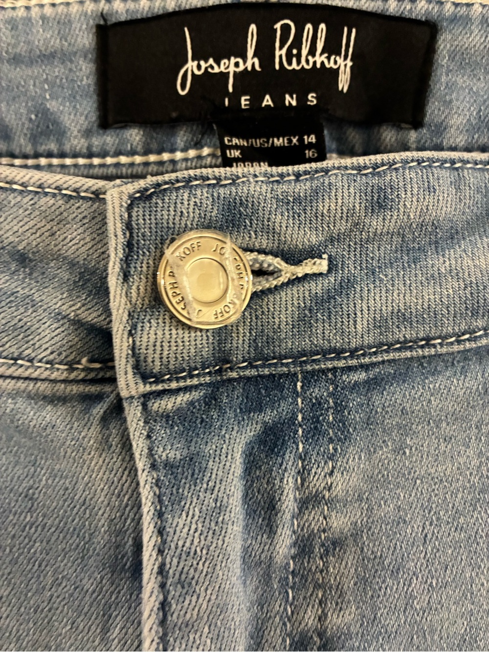 Jospeh Ribkoff high waist wide leg jean size 16 - Picture 6 of 10